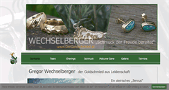 Desktop Screenshot of dergoldschmied.at